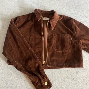 TNA Cropped Corduroy Jacket. Size S
